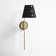 Daphne Plug-in Armed Sconce