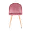 Mcburney 43cm H Velvet Upholstered Metal Side Chair-1009729572