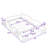 Full Size Race Car Platform Bed With Built-In Storage Space And Side Rails-1004929924