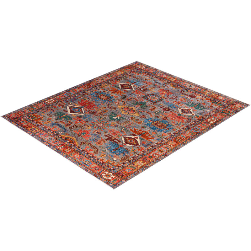 Serapi One-of-a-Kind 8' 2" X 9' 9" Hand Knotted Area Rug