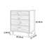 Armoire de rangement personnalisée à plusieurs tiroirs