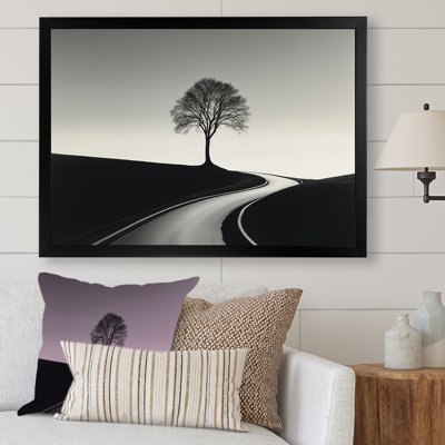 " Black And White Road Photography "