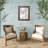 Wood Flat Wall Mirror