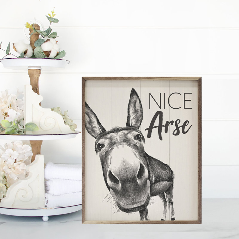 Nice Ass Mule - blanc, H 40 po x l 32 po