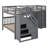 Javarrie Kids Bunk Bed with Drawers-1046583601