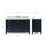 Flynt 49" Single Bathroom Vanity Set-110870697-110871821