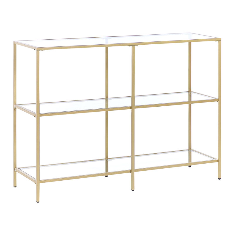 Northfleet 100cm Glass Top Console Table