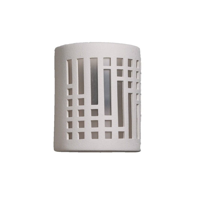 Coan 10" High Ceramic Outdoor Wall Light, LED Bulb Included
