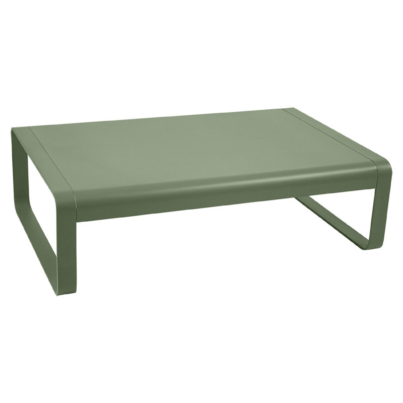 Bellevie Outdoor Side Table, 14" H x 41" L x 30" W, Cactus
