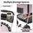 39''H 4-Wheel Foldable Pet Stroller for Small/Medium Dogs & Cats– 3-in-1 Convertible Design with Removable Carrier & One-Click Folding Mechanism-129083261