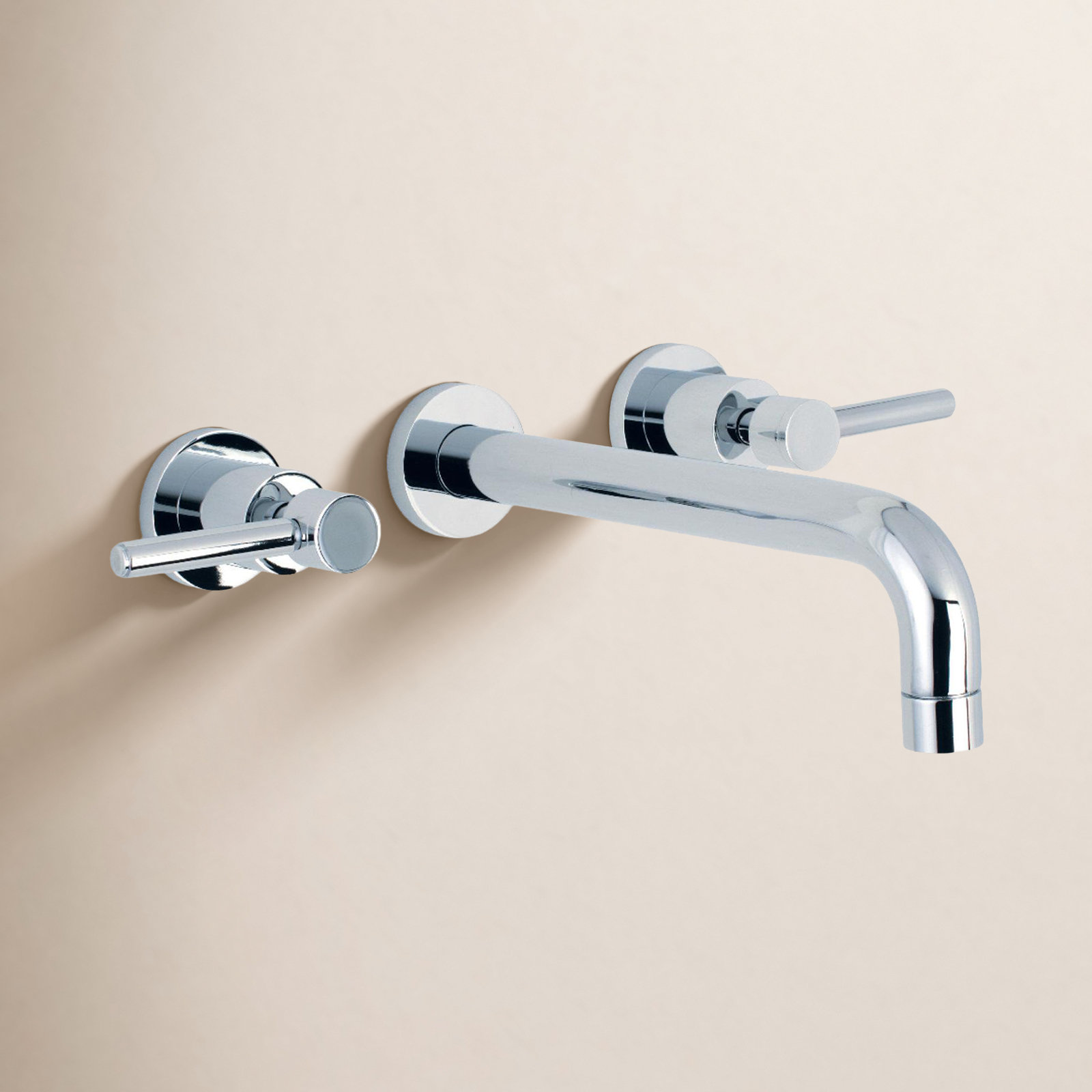 Concord Wall-Mounted Tub Spout, Polished Chrome