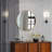 Garbers Round Metal Framed Wall Mounted Circle Mirror-556387670-556387671