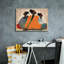 Toile épique «Meditation Contemplation» par Alonzo Saunders, 26 po x 18 po-117540439