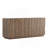 59 Inch Wide Rectangular Sideboard with 3D Water Ripple Pattern and Ample Storage