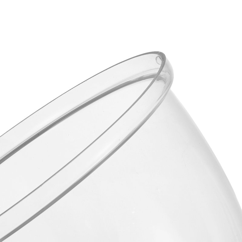 Couvercle de machine à barbe à papa, bouclier en forme de dôme en acrylique transparent, écran à barbe à barbe à papa compatible avec les machines à barbe à papa de 15 pouces