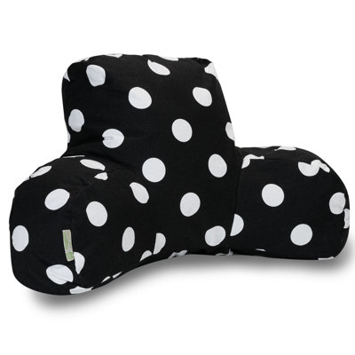 Polka Dot Polka Dots Cotton Reversible Throw Pillow
