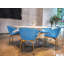 Ensemble de 4 chaises Swan - Design moderne emblématique avec confort et élégance
