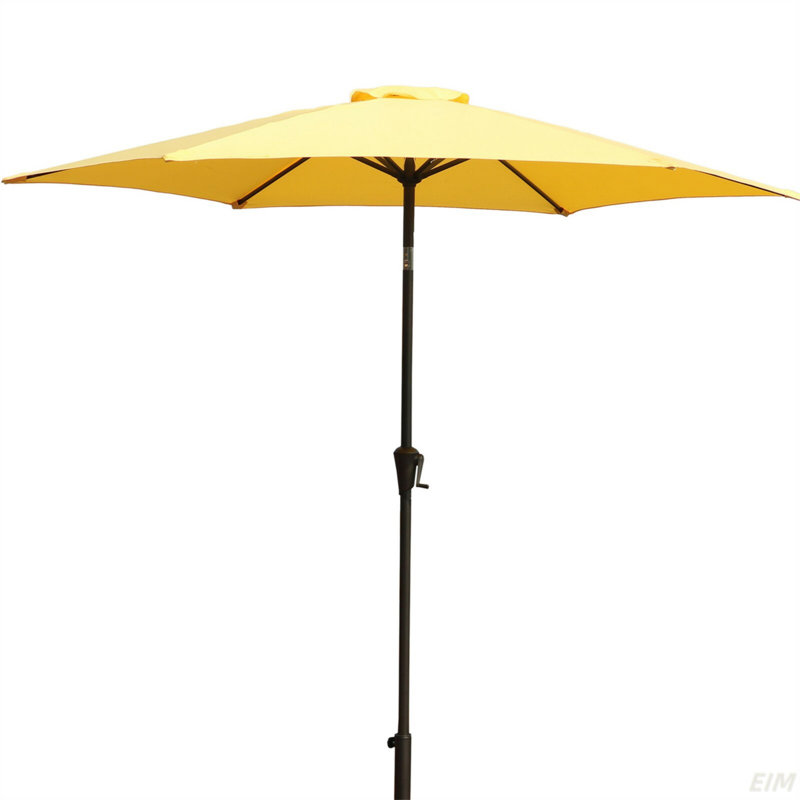 Parasol 9 'avec sac de transport, Jaune