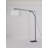 Chinese Vintage-Style Wrought Iron & Fabric Floor Lamp