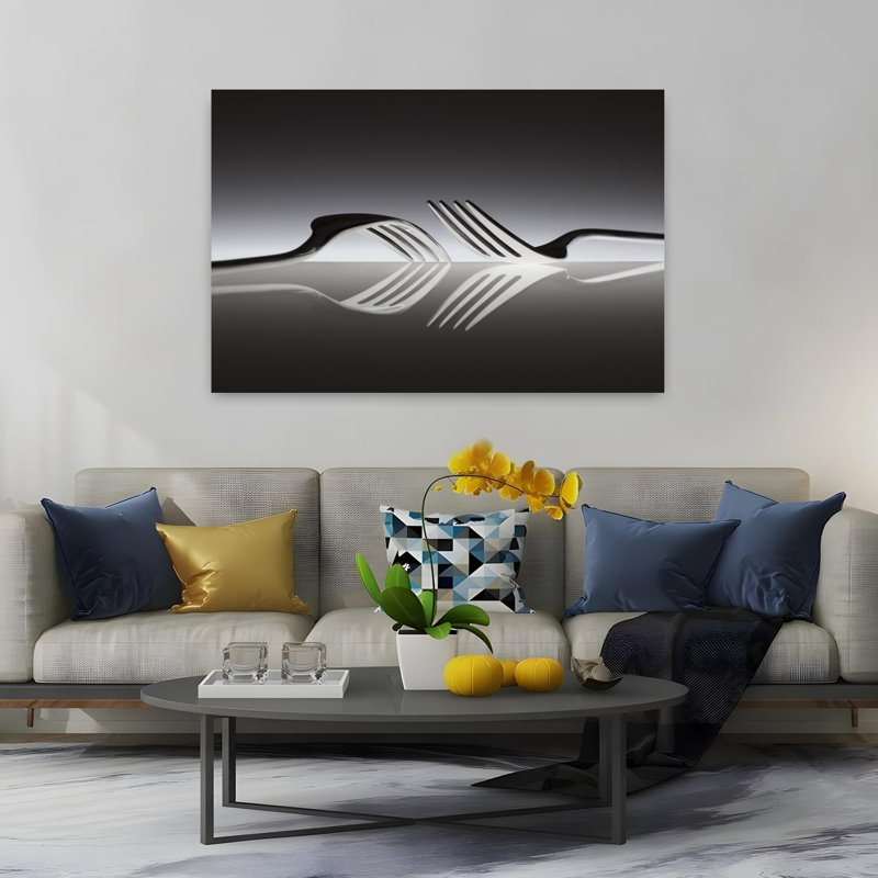 Art contemporain, art contemporain abstrait, H 40 po x l 60 po