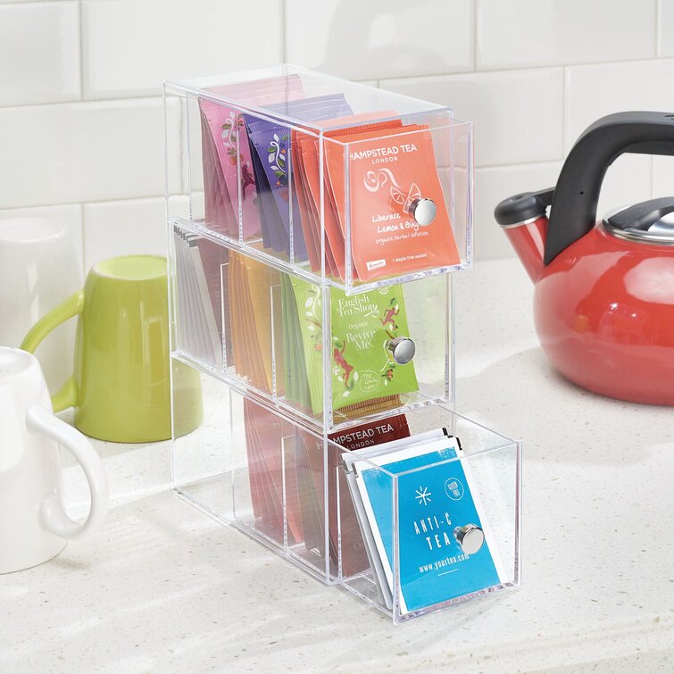 MDesign Plastic Tea Box