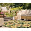 Akera Floral Power Loomed Indoor and Outdoor Performance Rug-1118479218