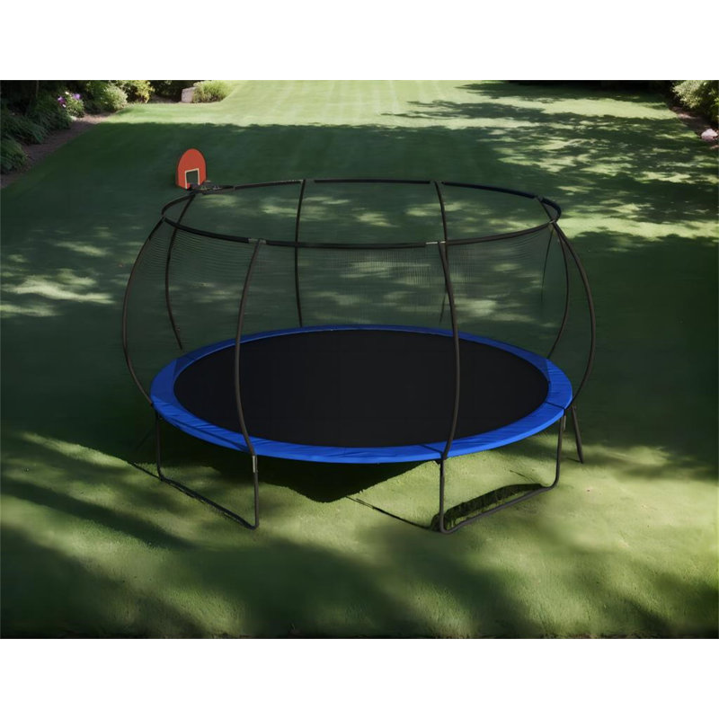 Trampoline citrouille 14 pi