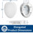 Assurance 3" Raised Toilet Seat for Seniors, Clean Shield Guard, Secure Hinges, Elongated, White