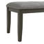 Banc rembourré en polyester Sevilay