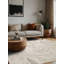 Tapis beige lavable à la machine-341820261