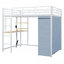 Lit mezzanine double en métal avec bureau-1692323810-1692323809