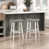 Siège gris / cadre beige sélectionné