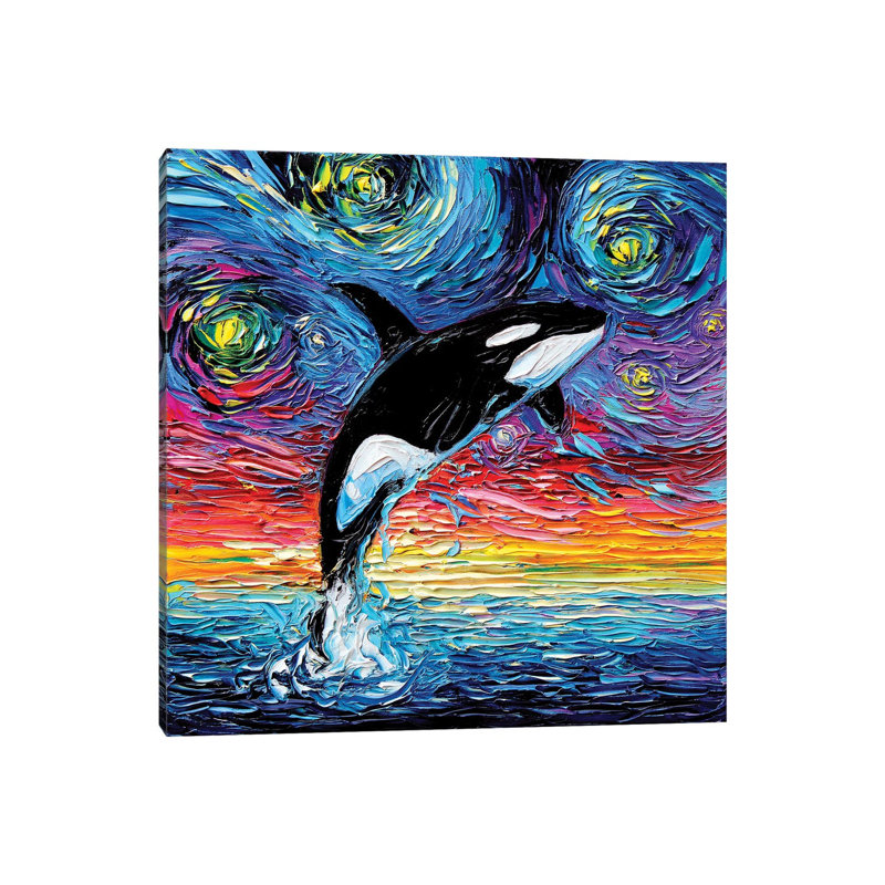 Van Gogh Never Saw Alaska by Aja Trier - Wrapped Canvas Print, 66.04 cm H x 66.04 cm W x 3.175 cm D