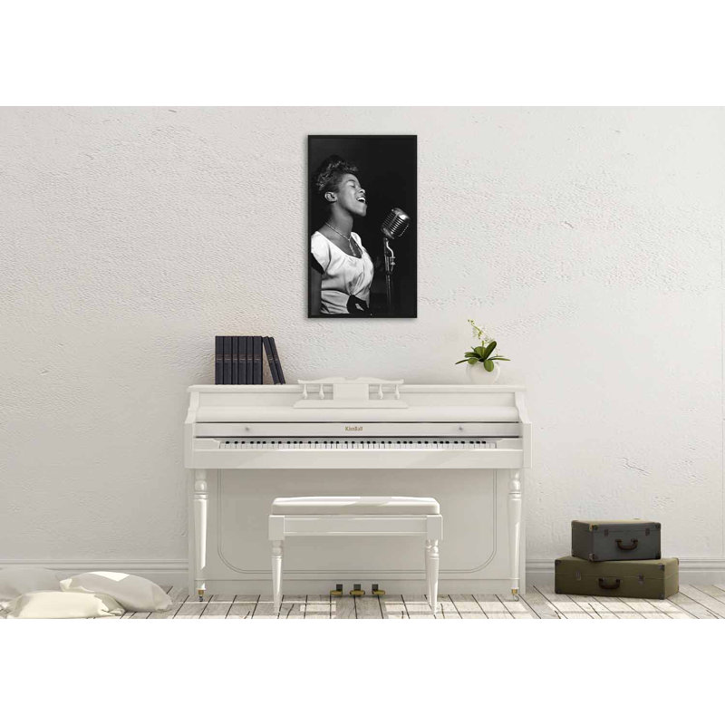 Music 002 - Single Picture Frame Rectangle Print, 118cm H x 70cm W x 10cm D