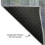 Tapis vert Cerrito AMF534 lavable à la machine de qualité supérieure-109607083