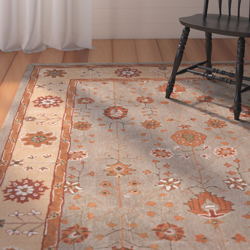 Tapis performance crocheté à la main Malveaux