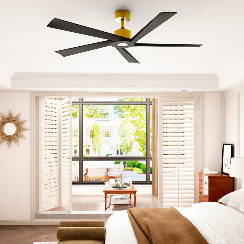 5 - Blade Propeller Ceiling Fan With Remote Control