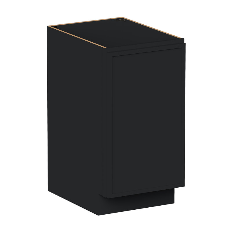 Armoire de cuisine à porte pleine grandeur L 18 po x P 24 po x H 34,5 po prête à assembler, 18"