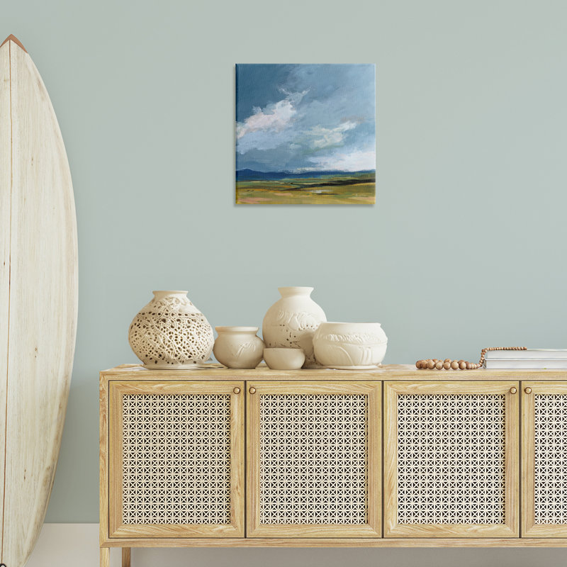 «August Storm Landscape», art mural sur toile par Pamela Munger, H 24 po x l 24 po