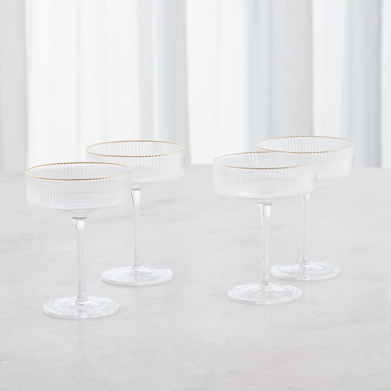 S/4 Winston Coupe Glasses