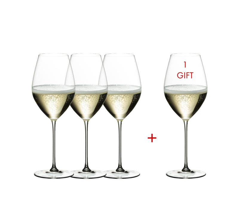 RIEDEL Veritas Champagne Wine Glass (Pay 3 Get 4) (Set of 4)