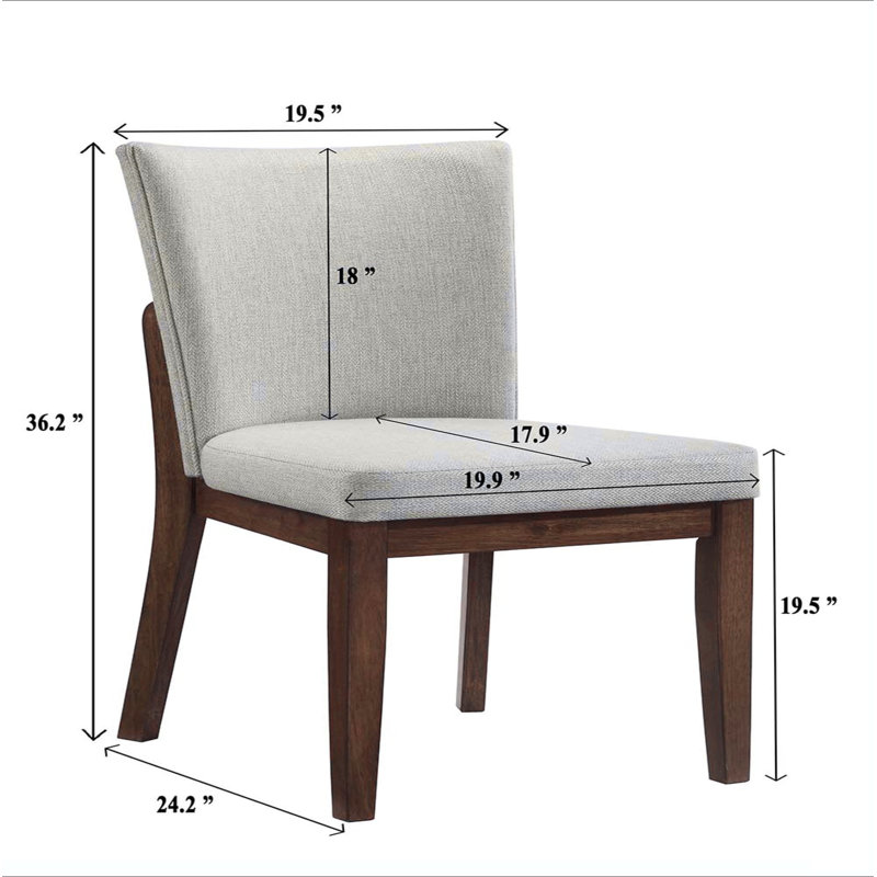Ensemble de salle à manger 5 pièces Mid-Century, 5 pièces: table, 4 chaises