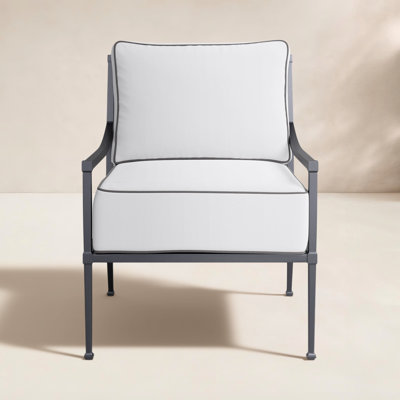 Aluminum Outdoor Lounge Chair , Sunbrella® Cushions Included