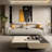Modern simple and casual home sofa