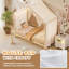 House Shape Kids Bed Frame with High Railings-973860479-973860476