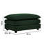 Canapé modulaire en U avec repose-pieds réversible, canapé d'angle convertible 5 places avec 2 repose-pieds, canapé moelleux et minimaliste moderne pour le salon, chenille-2035255390-2035255331