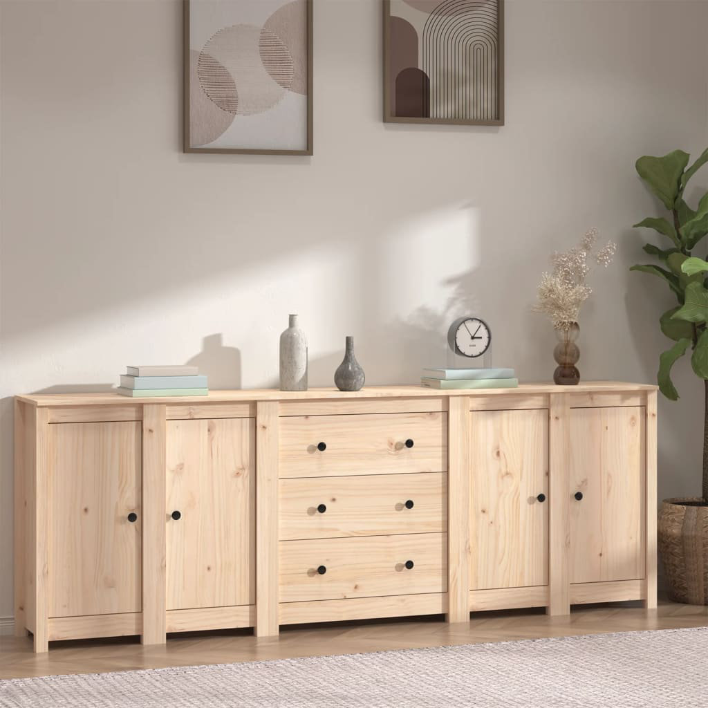 Sideboard Ahmina aus Massivholz 230 cm