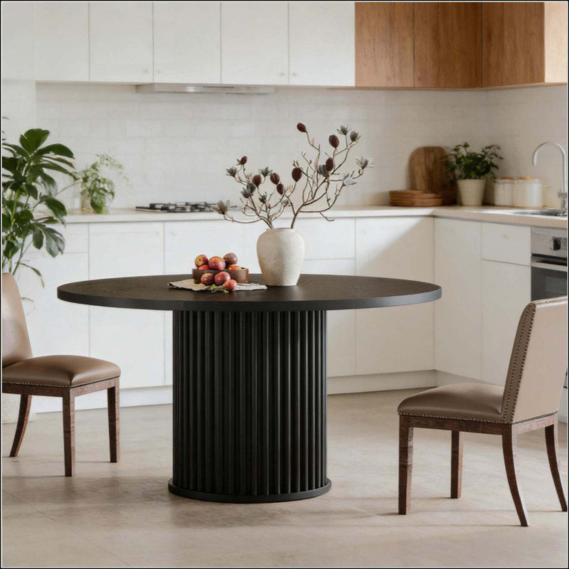 Rustic Table,Wood Kitchen Table,Round Dining Table,Conference Table