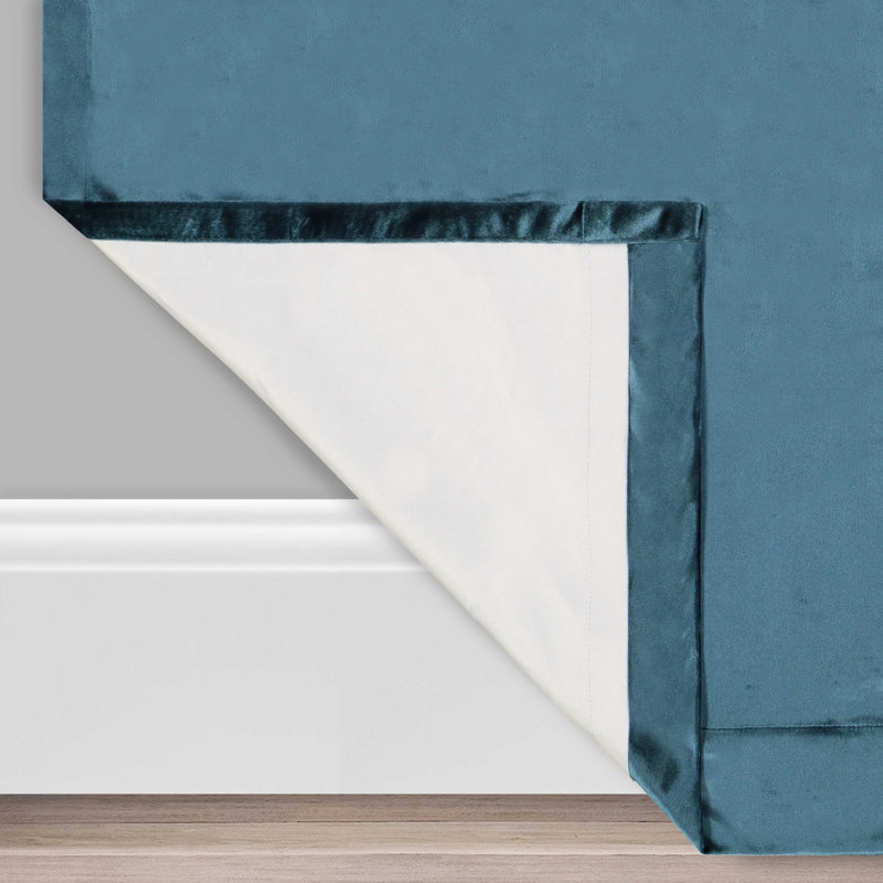 Curtain Single Panel, 50" W x 95" L, Teal
