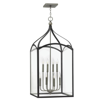 Jeremie 8 - Light Lantern Rectangle Chandelier